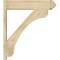 Ekena Millwork Legacy Arts & Crafts Rough Sawn Outlooker, Douglas Fir, 8"W x 36"D x 40"H OUT08X36X40LEC03RDF - alternate 2
